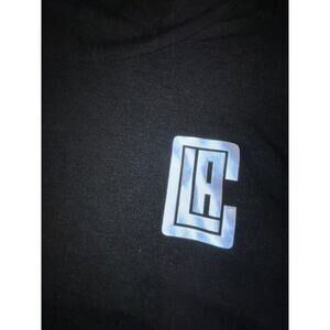 Nike Black Clippers Hoodie Sweatshirt Gray 3XL NBA XXXL